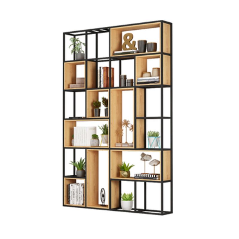 Open Etagere Bookcase Modern Style Shelf Bookcase with Shelves Clearhalo 'Bookcases' 'Furniture' 'furniture_bookcases' 'kitchen' 'kitchen_bookcases' 'Living Room Furniture' 'Office Furniture' 1200x1200_cc9ae015-175d-4b0b-9a0f-8c8541f05ce0