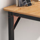 28.7 "H Desk di scrittura contemporanea rettangolare in legno da ufficio