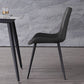 Dining Room Upholstered Chair Black Legs Parsons Dining Chair