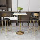 Glam Table and Stool Set 1/2/3/5 Pieces Bar Pub Table Set for Dining Room Clearhalo 'Bar Furniture' 'furn' 'furn_home_bar_bar_sets' 'Furniture' 'Home Bars & Bar Sets' 'home_bar_bar_sets' 'Kitchen & Dining Furniture' 1200x1200_cca14b77-d548-4982-a881-c2564581b37c