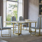 Metal Traditional Luxury Rectangle Table Sintered Stone Top Table for Dining Room Clearhalo ' dining_table' 'Dining Tables & Seating' 'Dining Tables' 'furn' 'furn_dining_table' 'Furniture' 'furniture_dining_table' 'Kitchen & Dining Furniture' 'kitchen&dining_furn' 'kitchen' 'kitchen_dining_table' 1200x1200_cca2b969-a3ff-4dd1-b5fe-fd64376611d1