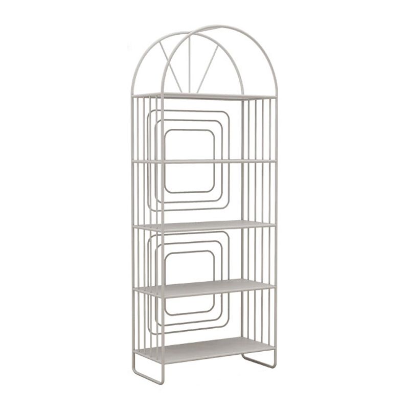 Modern Metal Nightstand Open Storage Iron Shelf Included Night Table with Legs Clearhalo 'Bedroom Furniture' 'furn' 'furn_night_stand' 'Furniture' 'night_stand' 'Nightstands' 1200x1200_ccab60e5-44ca-4331-b3d1-4dc31e40dd64