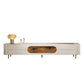 Console TV multimediale con contenitore chiuso Console TV Glam con 4 cassetti