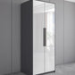 Hinged Wardrobe Armoire Modern Wooden Wardrobe Closet for Home