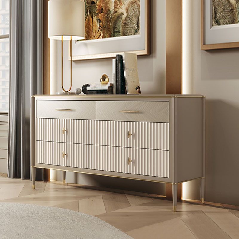 Tocina de almacenamiento de madera de doble tocador doble horizontal para casa