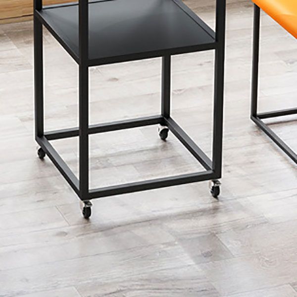 25.6" Tall Contemporary Style Side End Table Round Sofa Side Accent Table