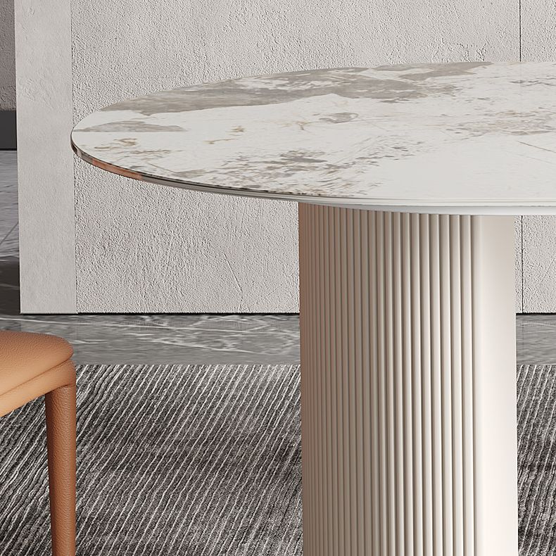 Oval Double Pedestal Furniture Traditional Luxury Dining Site Table for Home Clearhalo ' dining_table' 'Dining Tables & Seating' 'Dining Tables' 'furn' 'furn_dining_table' 'Furniture' 'furniture_dining_table' 'Kitchen & Dining Furniture' 'kitchen&dining_furn' 'kitchen' 'kitchen_dining_table' 1200x1200_ccb7b9a4-48e4-4642-b895-0eb4128d9d28