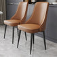 Fabric Dining Chair Modern Parsons Armless Chair for Dining Room