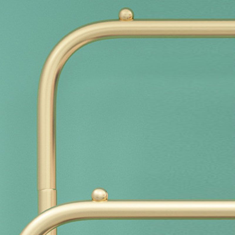 Moderne freistehende Castors Kleidung Kleiderbügel Rack mit Lagerbank