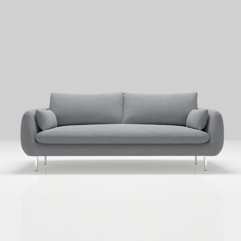 Modernism Standard 4 Legs Sofa Square Arm Sofa for Living Room Clearhalo 'furn' 'furn_sofas' 'Furniture' 'furniture_sofas' 'kitchen' 'kitchen_sofas' 'Living Room Furniture' 'Sofa' 'sofas' 1200x1200_ccbdbbfb-f72f-4e79-b9ec-028794ad0d40
