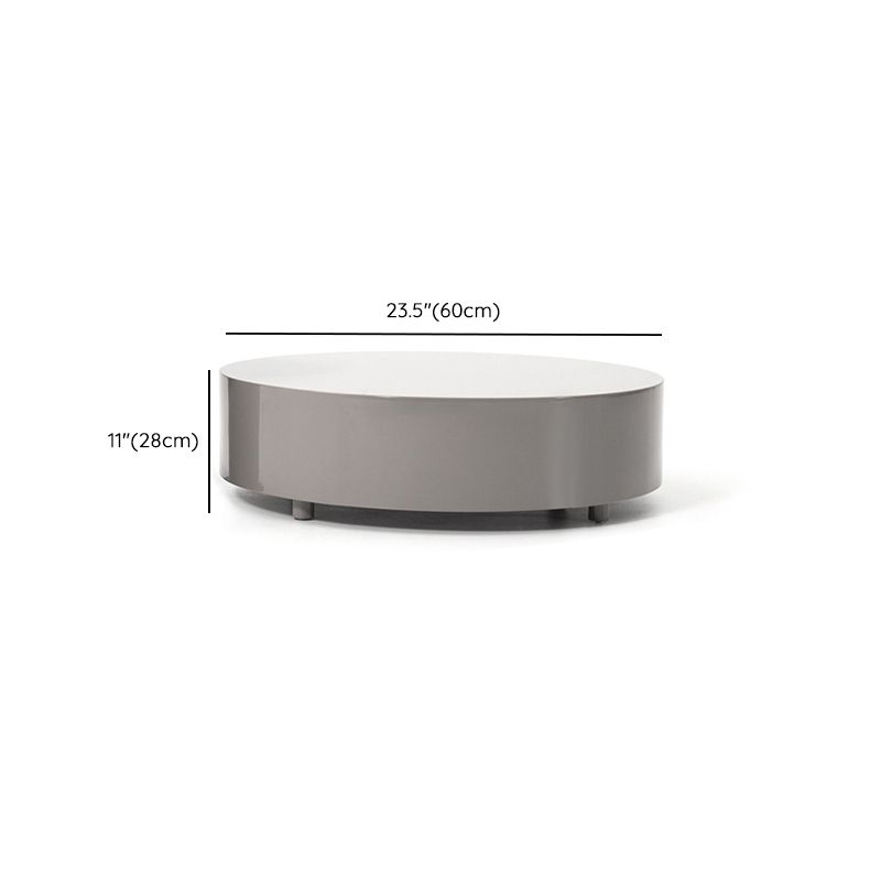 Modern Coffee Table Round Nesting Coffee Table with Storage Drawers Clearhalo 'Coffee & Accent Tables' 'Coffee Tables' 'coffee_tables' 'furn' 'furn_coffee_tables' 'Furniture' 'Living Room Furniture' 1200x1200_ccbde55c-d711-4afa-818b-f571d62e9e7c
