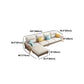 Scandinavian Beige Removable Cushions Slipcovered Sofa/Sectional for Living Room
