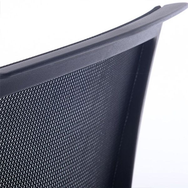 Armoiries fixes Mid Back Office Chaid Home No Wheels Mesh Hid Desk Chair