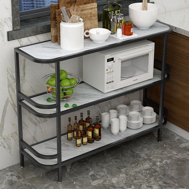 Tavolo da pranzo moderno semplice da cucina per cucina tavolo da preparazione stazionaria