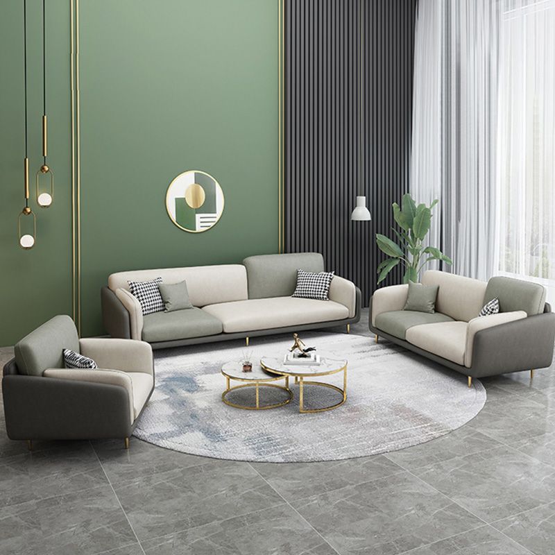 Faux Leather Seating Pillow Top Arm Sofa with Pillows for Living Room Clearhalo 'furn' 'furn_sofas' 'Furniture' 'Living Room Furniture' 'Sofa' 'sofas' 1200x1200_cccf242f-72c6-41f7-adbf-ccf8c8dab3be