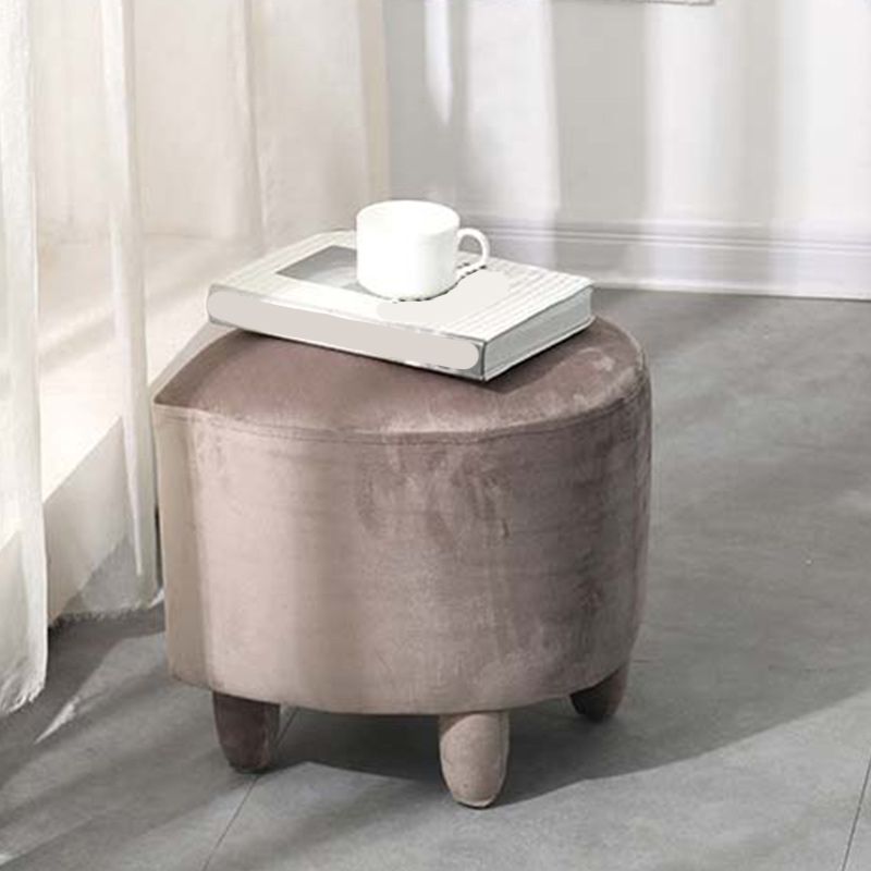 Modern Leaves Standard Solid Color Tear Resistant Standard for Living Room Clearhalo 'furn' 'furn_ottomans_poufs' 'Furniture' 'Living Room Furniture' 'Ottomans & Poufs' 'ottomans_poufs' 1200x1200_cccf3a98-8012-4cfd-950f-dc2ea9819e4e