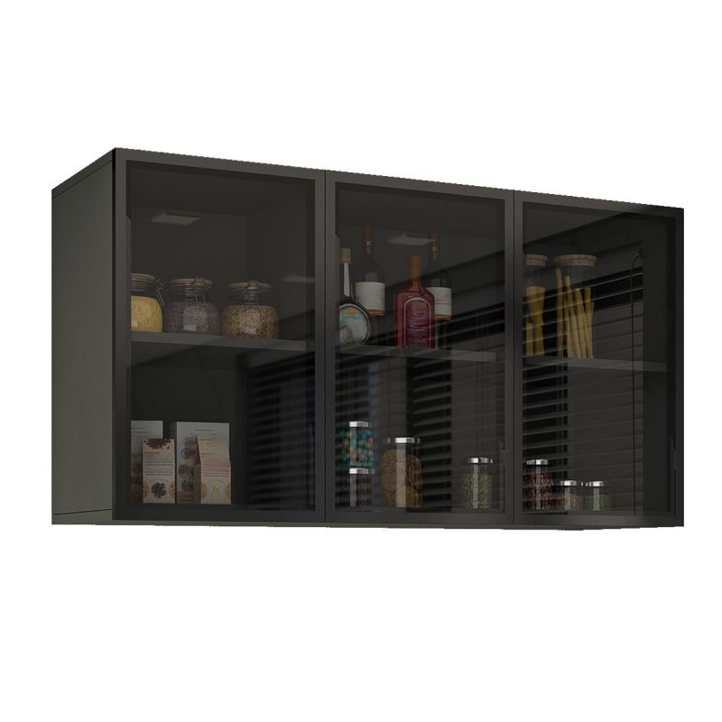 Moderno mobile per display a parete in finto mobile in legno per sala da pranzo