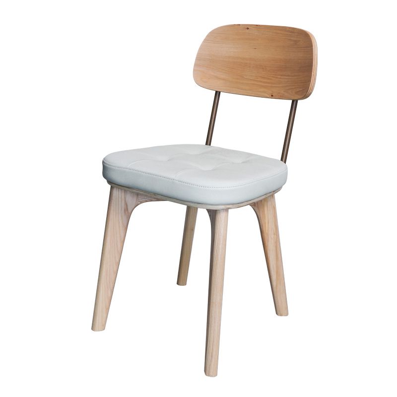 Wood Traditional Dining Chair Open Back Armless Dining Side Chair (Set of 2) Clearhalo ' kitchen&dining_furn' 'Dining Chairs' 'Dining Tables & Seating' 'dining_chair' 'furn' 'furn_dining_chair' 'Furniture' 'furniture_dining_chair' 'Kitchen & Dining Furniture' 'kitchen' 1200x1200_ccd361c8-2aa6-4963-89b2-e425d2155648