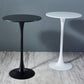Industrial Iron Bar Table Round Top Indoor 41.3"H Bistro Table with Pedestal Clearhalo 'Bar Furniture' 'Bar Tables' 'bar_tables' 'furn' 'furn_bar_tables' 'Furniture' 'furniture_bar_tables' 'Kitchen & Dining Furniture' 'kitchen&dining_furn' 'kitchen' 1200x1200_ccd3b36d-038b-45d7-82cc-420c2d1d1f4b
