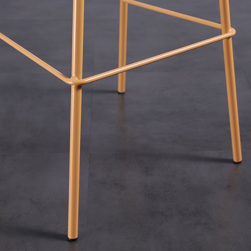 Industrial Style Bar-stool Rectangle PP Seat Counter Stool for Kitchen Bar Clearhalo 'Bar Furniture' 'Bar Stools' 'bar_stools' 'furn' 'furn_bar_stools' 'furniture_bar_stools' 'Kitchen & Dining Furniture' 'kitchen&dining_furn' 'kitchen' 'kitchen_furn' Furniture' 1200x1200_ccd69588-ebcc-4fe1-870a-7d8ae1ca960d