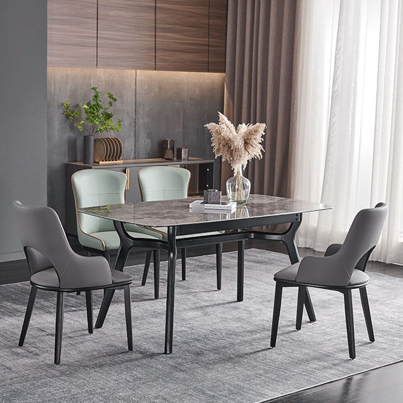 Modern Style Wood Parsons Chair Upholstered Dining Side Chair with Clearhalo 'Dining Chairs' 'Dining Tables & Seating' 'dining_chair' 'furn' 'furn_dining_chair' 'Furniture' 'furniture_dining_chair' 'Kitchen & Dining Furniture' 1200x1200_ccd6c01f-27e2-47de-95cf-e47f78338baf