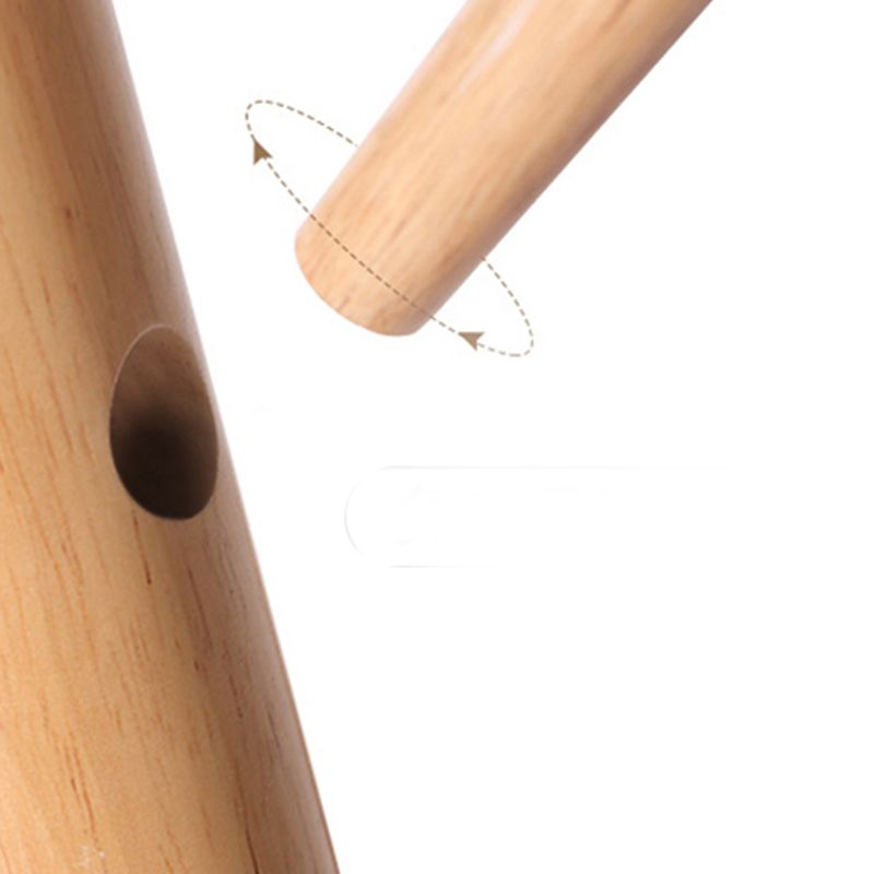 Moderner Kleiderbügel Holzeingangs -Kit Freiständige Katastange