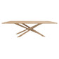 Rectangle Oak Solid Wood Table in Nature Modern Dining Table with Wooden Pedestal Clearhalo ' dining_table' 'Dining Tables & Seating' 'Dining Tables' 'furn' 'furn_dining_table' 'Furniture' 'furniture_dining_table' 'Kitchen & Dining Furniture' 'kitchen&dining_furn' 'kitchen' 'kitchen_dining_table' 1200x1200_ccdbea65-af4d-4cc3-84c1-ff3c33f50096