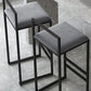 Nordic Style Velvet Upholstered Barstool Sleigh Base Bar Stool Clearhalo 'Bar Furniture' 'Bar Stools' 'bar_stools' 'furn' 'furn_bar_stools' 'furniture_bar_stools' 'Kitchen & Dining Furniture' 'kitchen&dining_furn' 'kitchen' 'kitchen_furn' Furniture' 1200x1200_ccdc20a2-1f99-4328-bb38-26c5c0882abf