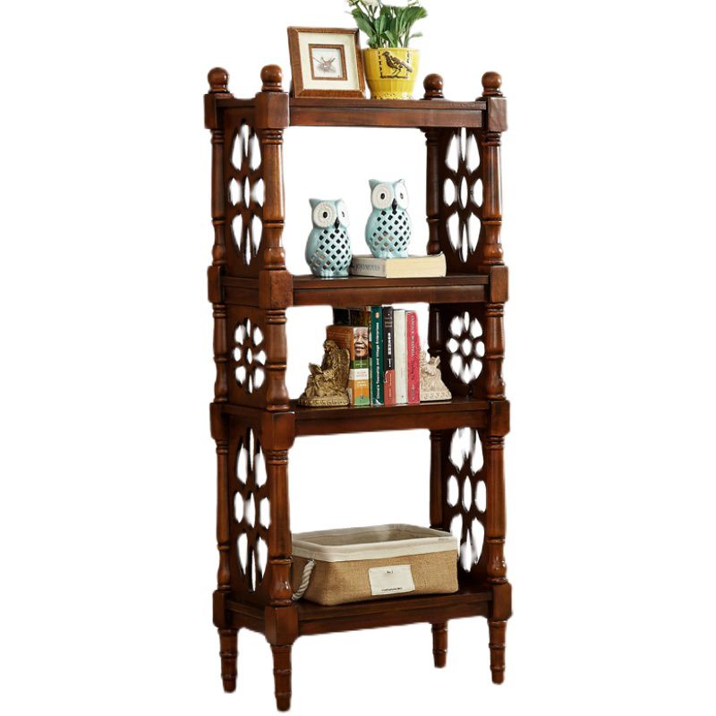 Scandinavian Study Room Bookshelf Solid Wood Etagere Bookcase Clearhalo 'Bookcases' 'furn' 'furn_bookcases' 'Furniture' 'Office Furniture' 1200x1200_ccdc3e94-1bcd-4021-97ca-475c458684fc