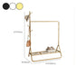 Modern Hall Stand Metal Hanging Rail Stanking y 5 ganchos Kit de entrada
