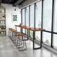 Indoor Industrial Bar Dining Table Rectangle Pine Wood Bar Table Clearhalo 'Bar Furniture' 'Bar Tables' 'bar_tables' 'furn' 'furn_bar_tables' 'Furniture' 'Kitchen & Dining Furniture' 1200x1200_cce16448-87c3-42e2-8728-4fdd6b9b3804