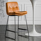 Modern Bucket Low Back Bar Stool Iron Legs Footrest Indoor Counter Stool Clearhalo 'Bar Furniture' 'Bar Stools' 'bar_stools' 'furn' 'furn_bar_stools' 'furniture_bar_stools' 'Kitchen & Dining Furniture' 'kitchen&dining_furn' 'kitchen' 'kitchen_furn' Furniture' 1200x1200_cce234b1-ad27-4186-ac00-ca2a3ff556f8