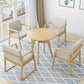 Round Modern Dining Table Wood Color Fixed Table with Ashwood Solid Wood Clearhalo ' dining_table' 'Dining Tables & Seating' 'Dining Tables' 'furn' 'furn_dining_table' 'Furniture' 'furniture_dining_table' 'Kitchen & Dining Furniture' 'kitchen&dining_furn' 'kitchen' 'kitchen_dining_table' 1200x1200_ccea56ab-b4e9-408e-823d-fe88167b9e4f