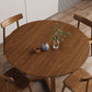Modern Style Dinette Set 1/2/4/5 Pcs Round Solid Wood Dinette Table with Dining Chair Clearhalo 'Dining Room Sets' 'Dining Tables & Seating' 'dining_room_set' 'furn' 'furn_dining_room_set' 'Furniture' 'Kitchen & Dining Furniture' 1200x1200_cceee175-9a57-4014-bd59-e4d89cb1998f