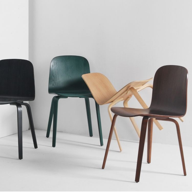 Modern Style Dining Side Chair Armless Solid Back Chair with Wooden Legs for Kitchen Clearhalo ' kitchen&dining_furn' 'Dining Chairs' 'Dining Tables & Seating' 'dining_chair' 'furn' 'furn_dining_chair' 'Furniture' 'furniture_dining_chair' 'Kitchen & Dining Furniture' 'kitchen' 1200x1200_ccf04506-fda6-4a34-8a19-22ba97e3ea8f