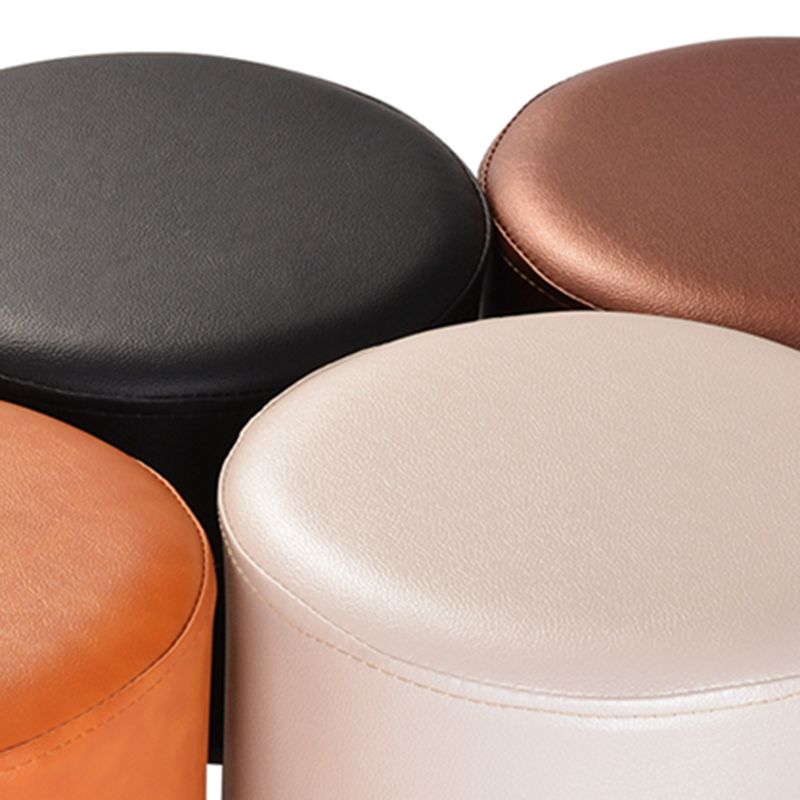 Modern Solid Color Pouf Mildew Resistant Round Pouf for Drawing Room Clearhalo 'furn' 'furn_ottomans_poufs' 'Furniture' 'Living Room Furniture' 'Ottomans & Poufs' 'ottomans_poufs' 1200x1200_ccf4e9eb-7e5b-40a1-9668-8e03c8c87dcf