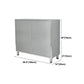 Stainless Steel Sideboard Cabinet Modern Server Cabinet with Storage for kitchen Clearhalo 'buffet_sideboard' 'Buffets & Sideboards' 'furn' 'furn_buffet_sideboard' 'Furniture' 'furniture_buffet_sideboard' 'Kitchen & Dining Furniture' 1200x1200_ccfd282e-ff92-4d6f-a8f8-f505c9d2ff11