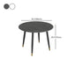 Industrial Style Dining Table Sintered Stone 4 Legs Table for Home