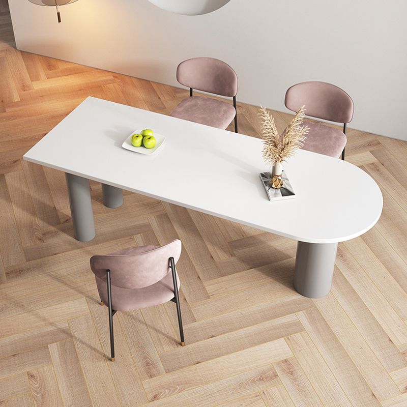 3 Legs Dining Site Table Contemporary Style Dinette Table for Home Kitchen Clearhalo ' dining_table' 'Dining Tables & Seating' 'Dining Tables' 'furn' 'furn_dining_table' 'Furniture' 'furniture_dining_table' 'Kitchen & Dining Furniture' 'kitchen&dining_furn' 'kitchen' 'kitchen_dining_table' 1200x1200_cd010e32-a9d5-4c89-abdd-e957158a331f