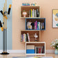 Scandinavian Style Bookshelf Engineer Wood Bookcase for Study Room