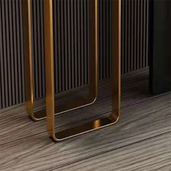 Tavolo di accento console contemporanea rettangolo tavolo console di finitura antica in marmo