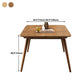 Industrial Solid Wood Dining Table Extendable Trestle Dining Table with 4 Legs Clearhalo 'Dining Tables & Seating' 'Dining Tables' 'dining_table' 'furn' 'furn_dining_table' 'Furniture' 'furniture_dining_table' 'Kitchen & Dining Furniture' 1200x1200_cd06ddec-a4d8-491d-bc6e-72c2dc7bcf48