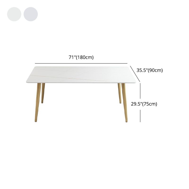 Luxury 1/2/5 Pieces Rectangle Dining Set Sintered Stone Dining Table with Chairs Clearhalo 'Dining Room Sets' 'Dining Tables & Seating' 'dining_room_set' 'furn' 'furn_dining_room_set' 'Furniture' 'furniture_dining_room_set' 'Kitchen & Dining Furniture' 1200x1200_cd0b390d-c29b-46d2-9e23-ed25d62d25e9