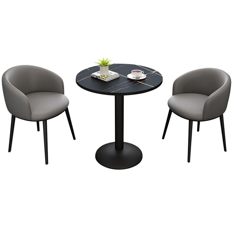 Tulip Base Table Simplicity Stone Dining Table Round for Dining Room Home Clearhalo ' dining_table' 'Dining Tables & Seating' 'Dining Tables' 'furn' 'furn_dining_table' 'Furniture' 'furniture_dining_table' 'Kitchen & Dining Furniture' 'kitchen&dining_furn' 'kitchen' 'kitchen_dining_table' 1200x1200_cd0b579d-e26a-4851-9900-72054c01b2c8