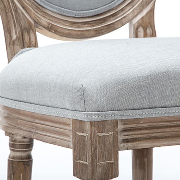 Country Style Dining Arm Chair King Louis Back Side Chair with Wood Legs for Home Use Clearhalo ' kitchen&dining_furn' 'Dining Chairs' 'Dining Tables & Seating' 'dining_chair' 'furn' 'furn_dining_chair' 'Furniture' 'furniture_dining_chair' 'Kitchen & Dining Furniture' 'kitchen' 1200x1200_cd0f9835-79bf-44b8-a4b8-f8ab0f654d5b