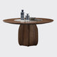 Round Dining Table Contemporary Style Dinner Table for Home Kitchen Clearhalo 'Dining Tables & Seating' 'Dining Tables' 'dining_table' 'furn' 'furn_dining_table' 'Furniture' 'Kitchen & Dining Furniture' 1200x1200_cd0fc48b-a908-4807-be1f-1ae7f3d13b6c