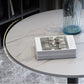 Glam Style Stone Top Dinette Table Metal Base Dining Table for Coffee Shop Clearhalo 'Dining Tables & Seating' 'Dining Tables' 'dining_table' 'Furniture' 'furniture_dining_table' 'Kitchen & Dining Furniture' 'kitchen' 'kitchen_dining_table' 1200x1200_cd119af7-e27c-407c-b1f0-b66a2ade5e99