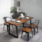 Industrial 1/2/5/7 Pieces Dining Set Solid Wood Dining Table Set for Home Clearhalo 'Dining Room Sets' 'Dining Tables & Seating' 'dining_room_set' 'furn' 'furn_dining_room_set' 'Furniture' 'furniture_dining_room_set' 'Kitchen & Dining Furniture' 'kitchen&dining_furn' 'kitchen' 1200x1200_cd130f23-c902-4c40-88f3-e3ae149ce02e