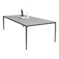 Sintered Stone Dining Table Simplicity Style 4 Legs Base Table for Dining Room Clearhalo ' dining_table' 'Dining Tables & Seating' 'Dining Tables' 'Furniture' 'furniture_dining_table' 'Kitchen & Dining Furniture' 'kitchen&dining_furn' 'kitchen' 'kitchen_dining_table' 1200x1200_cd131f7c-ee0f-4a76-95e0-f0c9bb79820b