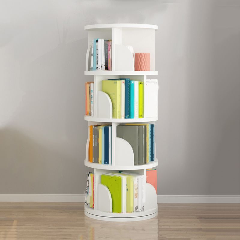 Roteerbare boekenkast hedendaagse stijl boekenplank voor huiskantoorstudieruimte